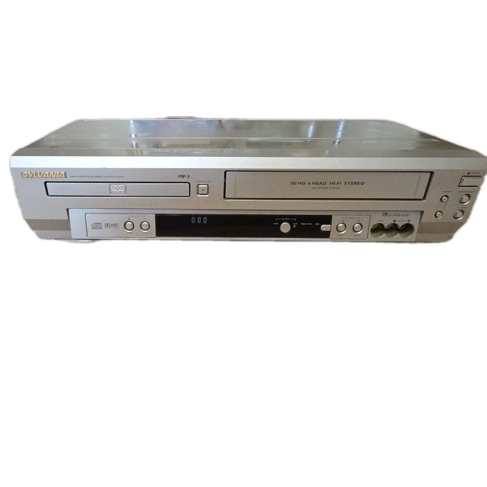 Sylvania SRD3900 DVD/VCR Combo Tested Working No Remote